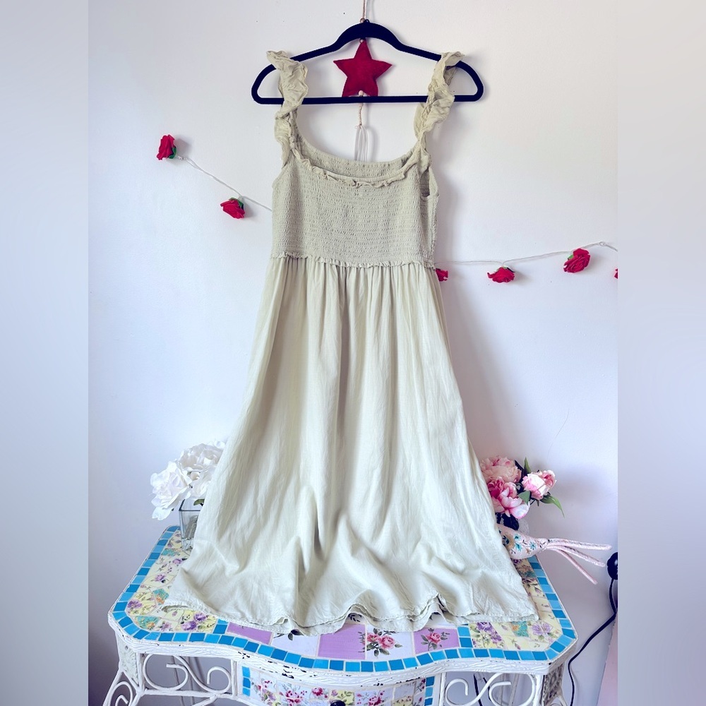Aritzia Wilfred reminisce dress light green L - Picture 9 of 12